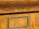 Globe Quartersawn Oak 4 Drawer File Cabinet 1900-1950 photo 7