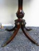 Pair Of Louis Scalera Mahogany Leather Top Side Tables 1120 1900-1950 photo 6