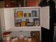 Vintage Kitchen Cabinet Cupboard Flour Sifter Roll Down 1900-1950 photo 9