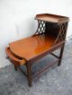 1940 ' S Mahogany Side/night Table With A Drawer 1900-1950 photo 5