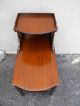 1940 ' S Mahogany Side/night Table With A Drawer 1900-1950 photo 6