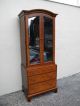 Mirror Front Dining Room China Cabinet By Henredon 2512 1900-1950 photo 2