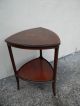 Mahogany Leather - Top Corner Table By Craig 2677 1900-1950 photo 4