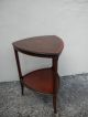 Mahogany Leather - Top Corner Table By Craig 2677 1900-1950 photo 6