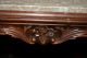 Vintage Wood Carved Marble Top Coffee Table Victorian Style Vander Ley Bros.  Co 1900-1950 photo 4