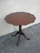 Mahogany Carved Round Side Table By Ferguson 2476 1900-1950 photo 2
