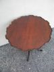Mahogany Carved Round Side Table By Ferguson 2476 1900-1950 photo 6
