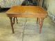 Antique Solid Wood Dinning Table With 2 Leafs 1900-1950 photo 1