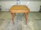 Antique Solid Wood Dinning Table With 2 Leafs 1900-1950 photo 2
