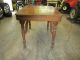 Antique Solid Wood Dinning Table With 2 Leafs 1900-1950 photo 4