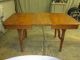 Antique Solid Wood Dinning Table With 2 Leafs 1900-1950 photo 5