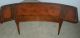 Antique Mahogany Table Set.  4 Pieces Leather Top. . 1900-1950 photo 4