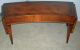 Antique Mahogany Table Set.  4 Pieces Leather Top. . 1900-1950 photo 6