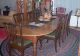 Fine Old New England Solid Walnut Dining Table W/5 Leaves - 14 Feet 1900-1950 photo 2