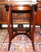 Gorgeous American Antique Mahogany Mission,  Arts & Crafts Side Table 1900-1950 photo 1