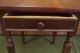 Cherry Pembroke Drop Leaf Parlor Table With Drawer 1900-1950 photo 2