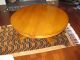 Antique Solid Oak Round Table 1900-1950 photo 1