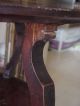 Antique Vernis Martin Hp French Courting Scene Mahogany Tiered Accent Table Old 1900-1950 photo 11