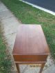 Walnut Spool Cabinet On Stand With Painted Fronts Dovetailed Drawers 1900-1950 photo 4