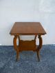 Victorian Carved Oak Side Table 1146 1900-1950 photo 3