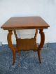 Victorian Carved Oak Side Table 1146 1900-1950 photo 5