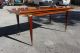 French Art Deco/ Art Moderne Flame Mahogany Dining Table,  Circa 1940 ' S 1900-1950 photo 4