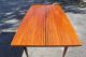 French Art Deco/ Art Moderne Flame Mahogany Dining Table,  Circa 1940 ' S 1900-1950 photo 8