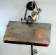 Aluminum Drafting Table Computer Drawing Desk Task Lamp Vtg Industrial Steampunk 1900-1950 photo 6