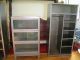 Antique Industrial Barrister Bookcase Machine Age Steel Lawyer ' S Cabinet Medical 1900-1950 photo 3
