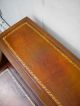 1940 ' S Mahogany Leather Top Library / Lamp / Side Table 1900-1950 photo 6