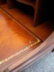 1940 ' S Mahogany Leather Top Library / Lamp / Side Table 1900-1950 photo 7