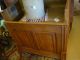 Solid Oak Storage Cabinet - Possible Grain - I Would Be Great For Fireplace Wood 1900-1950 photo 1