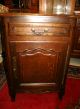 Lovely Louis Xv French Antique Cabinet.  Made From Dark Oak. 1900-1950 photo 3
