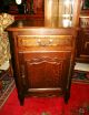 Lovely Louis Xv French Antique Cabinet.  Made From Dark Oak. 1900-1950 photo 4