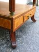 Pair Of Inlaid Marble Top Mahogany Side/night Tables 925 1900-1950 photo 11