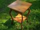 Spectacular Solid Cherry Table. .  @1890. .  Victorian Antique Side Table Nightstand 1900-1950 photo 1