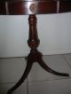 Antique Vintage Mersman End Coffee Lamp Game Table Mahogany Federal Mid Century 1900-1950 photo 2