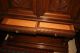 Exquisite French Antique Henry Ii Cabinet / Bar.  Made From Mahogany. 1900-1950 photo 2