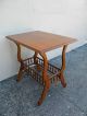 Victorian Oak Side Table 2342 1900-1950 photo 2