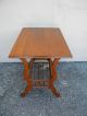 Victorian Oak Side Table 2342 1900-1950 photo 4