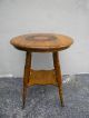Victorian Hand Carved Round Side Table 1236 1900-1950 photo 1