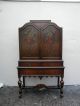 Large Hand - Painted Carved China Closet By Tomlinson Chair Mfg Co 2166 1900-1950 photo 1