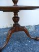 1940 ' S Two Tier Mahogany Ball Claw Feet Side Table 1900-1950 photo 7