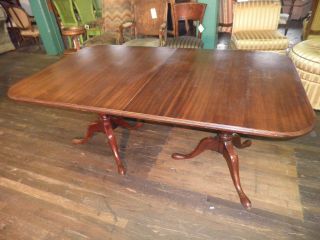 270a Walnut Dining Table W Extra Leaves,  Traditional Dining Table photo