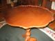 Walnut Pie Crust Style Table 1900-1950 photo 1