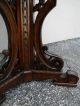 Victorian Heavy Carved Inlaid Octagonal Table 2220 1900-1950 photo 9