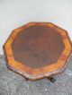 Victorian Heavy Carved Inlaid Octagonal Table 2220 1900-1950 photo 11