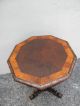 Victorian Heavy Carved Inlaid Octagonal Table 2220 1900-1950 photo 5