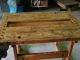 Usa - Primitive Work Table - Kitchen Island Table - - Price Reduction 1900-1950 photo 1