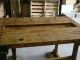 Usa - Primitive Work Table - Kitchen Island Table - - Price Reduction 1900-1950 photo 6